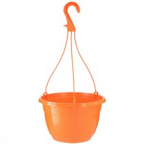 Hanging flower basket orange hanging pot plant pot Ø25cm H50cm