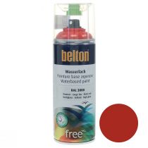 Product Belton free water-based paint red spray paint fire red 400ml