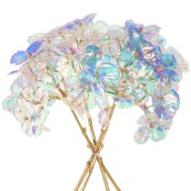 Product Decorative hydrangea iridescent artificial flower Christmas 27cm 4 pcs