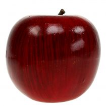 Product Decorative apples red, lacquered Ø8cm 6p