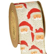 Product Christmas Ribbon Santa Claus Large Gift Ribbon 60mm 10m