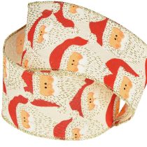 Product Christmas Ribbon Santa Claus Large Gift Ribbon 60mm 10m