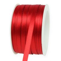 Product Gift and decoration ribbon 6mm x 50m light red