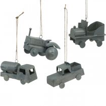 Product Vehicles metal to hang sorted 9-10cm 4pcs