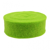 Product Felt ribbon green 7.5cm 5m