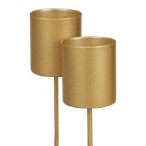 Product Candle holder thorn candle holder stick gold 3.5×4cm 4pcs