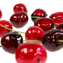 Product Artificial fruit sweet cherries mix Ø2.5cm 24pcs
