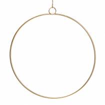 Product Decorative ring for hanging gold Ø35cm 4pcs