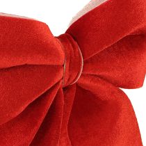 Product Red velvet ribbon gift ribbon 20×25cm light red 2pcs