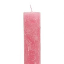 Product Taper candles colored pink 34mm x 240mm 4pcs