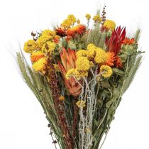 Product Dried flower bouquet meadow flowers orange H50cm 300g