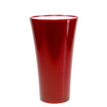 Product Vase &quot;Fizzy&quot; Ø20cm H35cm red, 1pc