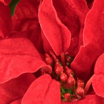 Product Poinsettia Red Artificial Plant 5 Flowers 40cm