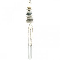 Product Wind Chime Hanger Chime Maritime with Stones H50cm