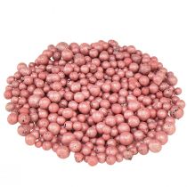 Product Brilliant decorative pearls 4mm - 8mm red decorative granules 1 litre