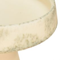 Product Decorative bowl ceramic bowl cream grey green Ø20cm H16cm