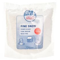 Product Decorative snow made of PE Artificial Fine White Snow 75g
