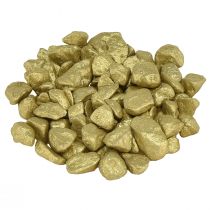Product Decorative stones table decoration scatter decoration yellow gold 9mm–13mm 2kg
