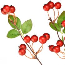 Product Decorative branch red berries artificial branch Christmas 88cm