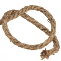 Product Thick jute cord on wooden spool decorative cord Ø6mm 18m