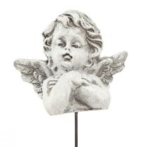 Product Grave decoration angel on stick decoration for arrangement 5.5cm 4pcs