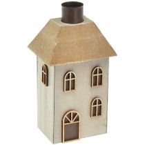 Product Candle holder Christmas house for taper candles 14.5cm 2pcs
