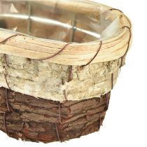 Product Plant tub wood natural 3-coloured L29.5/25/23cm set of 3