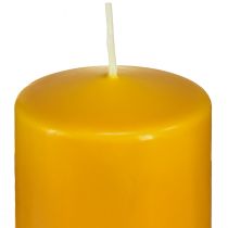 Product PURE Pillar Candle Yellow Honey Wenzel Candles 130/60mm