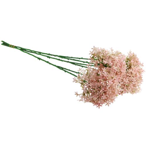 Product Decorative flower Wild Allium artificial pink 70cm 3pcs