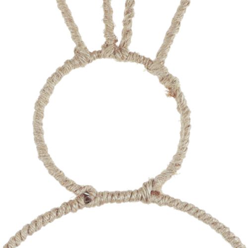 Product Easter Bunny Decoration Loop Natural Easter Decoration Bunny 20×40cm 4 pcs