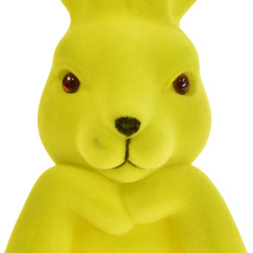 Floristik24 Thinking Bunny Easter Bunny Bust Yellow Green 16.5×13×27cm