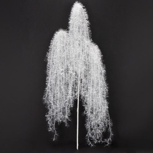 Product Artificial White Frosted Winter Branch, 70 cm for Christmas and Winter Decor