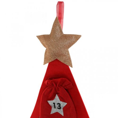 Product Advent calendar to fill yourself felt Christmas tree H115cm