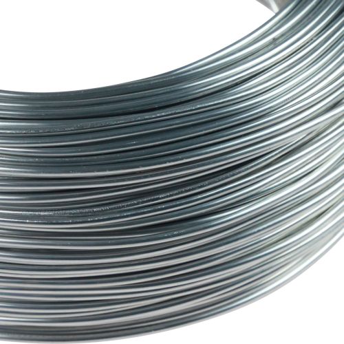 Product Aluminium wire 2mm jewellery wire silver 118m 1kg