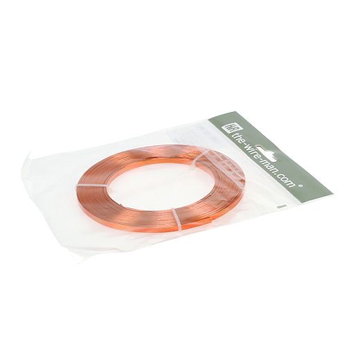 Product Aluminum flat wire Orange 5mm 10m