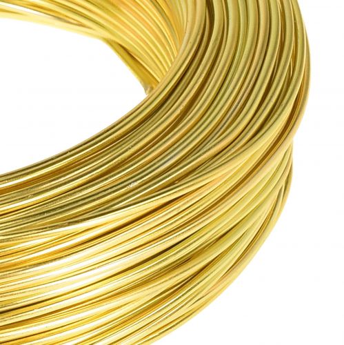 Product Craft wire gold aluminum wire for crafting Ø2mm L60m