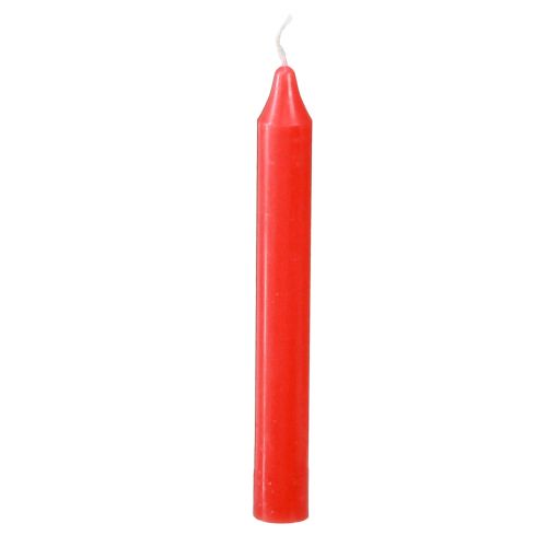 Tree Candles Taper Candles Ø13mm Candles Red 10.5cm 44pcs