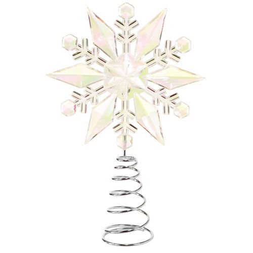 Tree Top Christmas Snowflake Decoration Ø14.5cm 2pcs