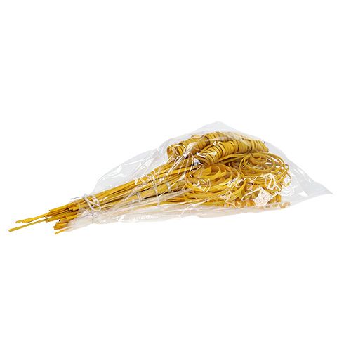 Product Cane assortment mini golden yellow 75 pcs