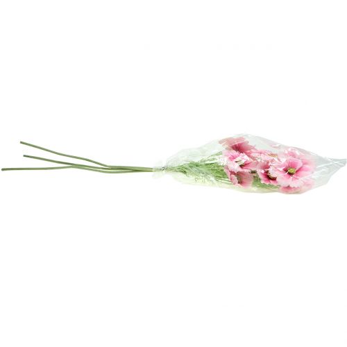 Product Cosmea artificial pink 77cm 3 pcs