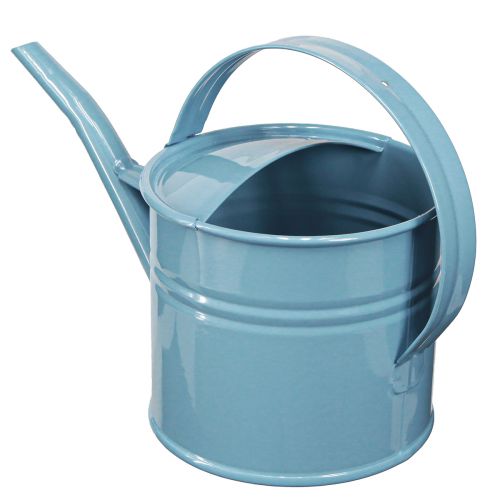 Product Decorative Watering Can Flowerpot Blue Metal 28x13x17cm 1.25l