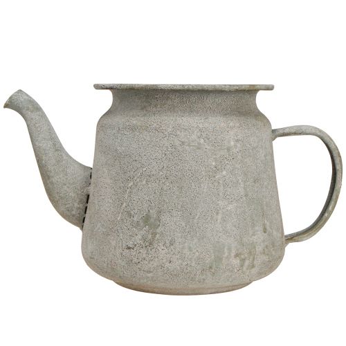 Product Decorative jug metal vintage teapot grey 24×14×14cm