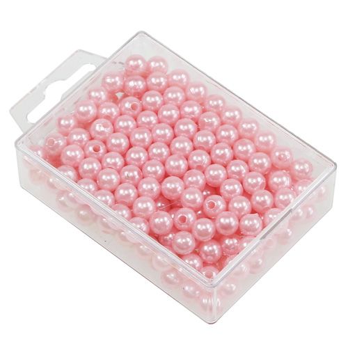 Product Deco beads Ø8mm pink 250p