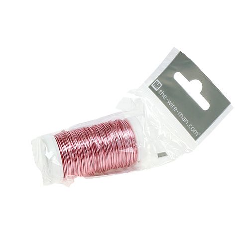 Product Deco Enamelled Wire Pink Ø0.50mm 50m 100g