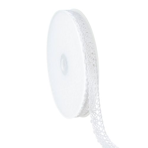 Floristik24 Decorative ribbon decorative lace ribbon wedding W16mm L20m