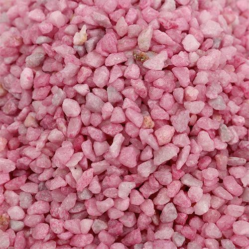 Product Decorative granules pink decorative stones 2mm - 3mm 2kg