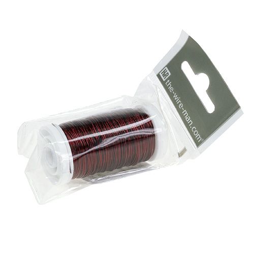 Product Deco Enameled Wire Wine Red Ø0.50mm 50m 100g