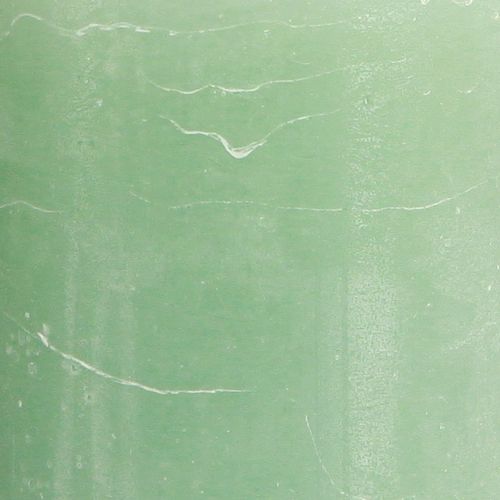 Product Solid coloured candles green jade pillar candles 70×120mm 4 pcs