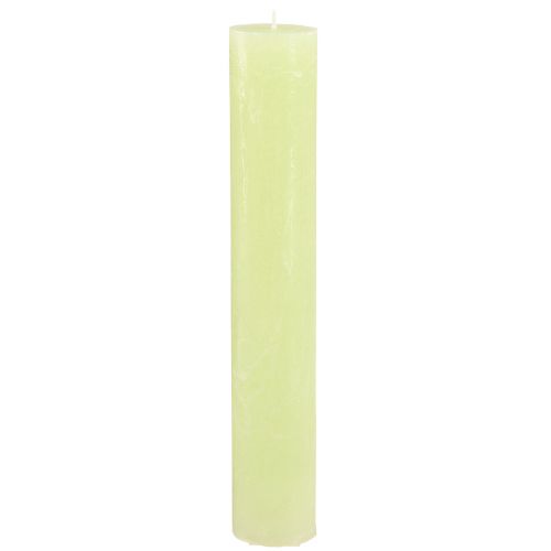 Solid coloured candles lime green​ ...