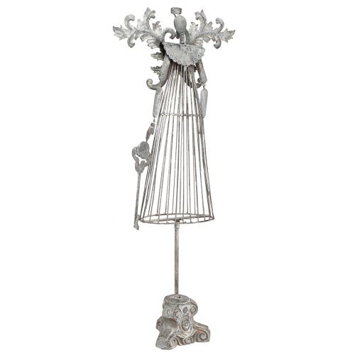 Floristik24 Angel metal decoration vintage table decoration on base H67cm